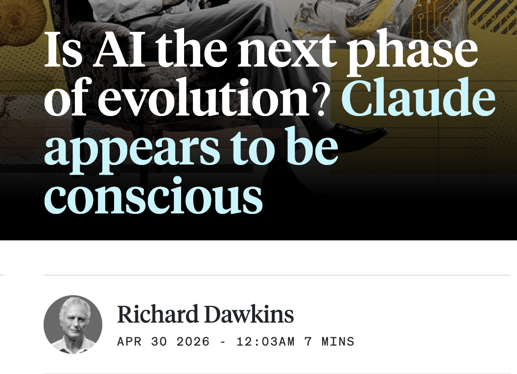 Dawkins Questions Whether AI Possesses Consciousness